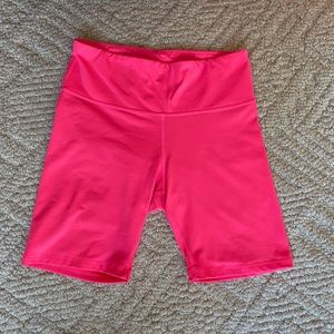 Old navy | hot pink biker shorts | size L